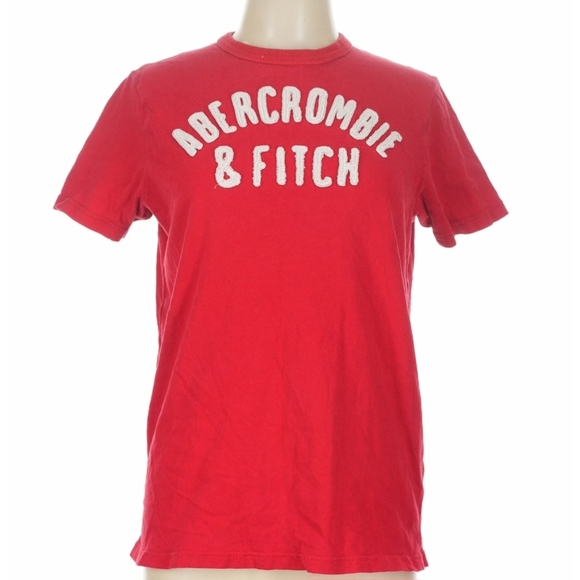 Abercrombie & Fitch Red Muscle Tee - Picture 2 of 5